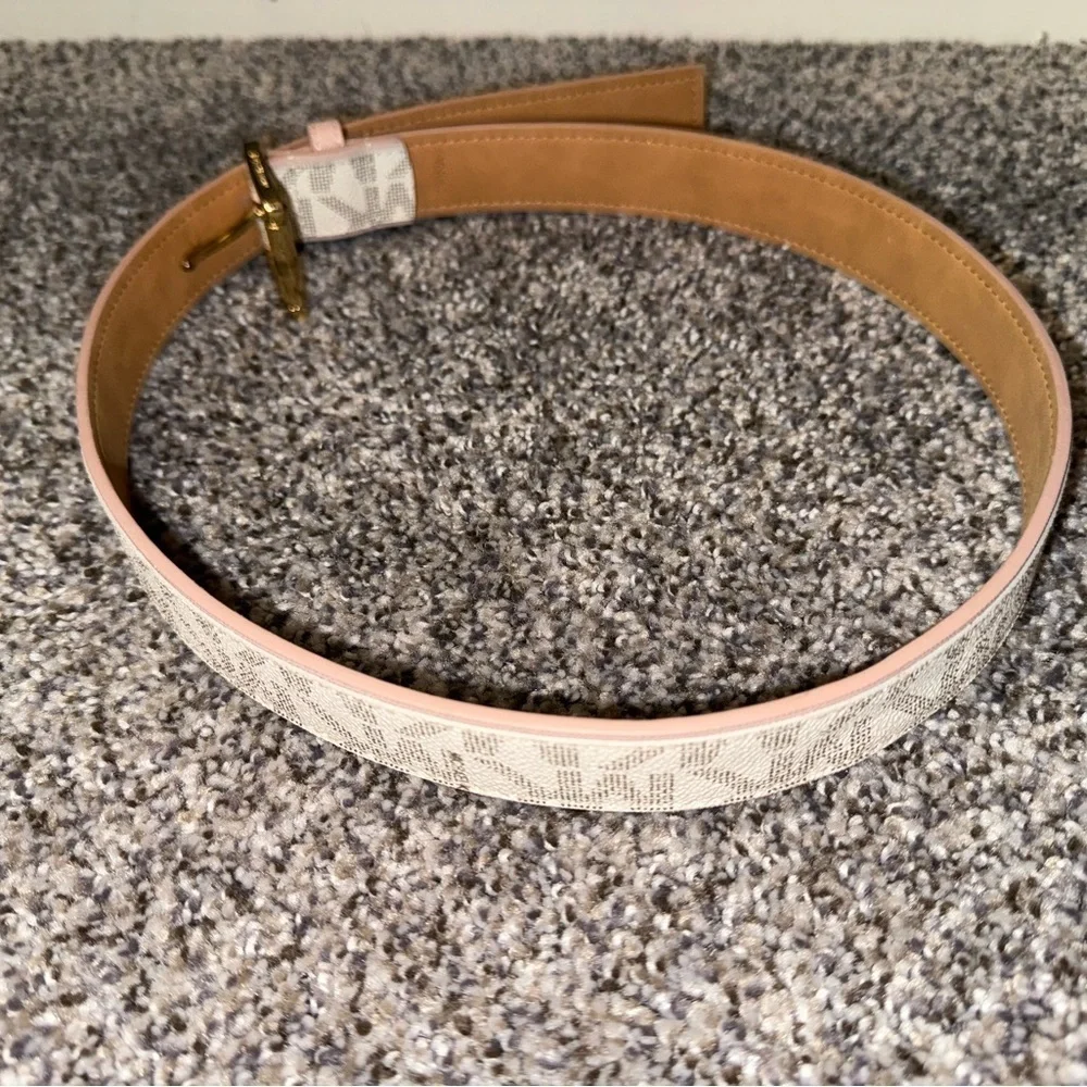Michael Kors logo belt
